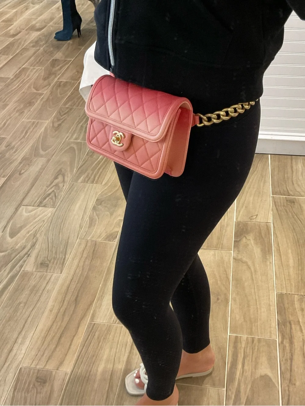 CHANEL caviar sunset